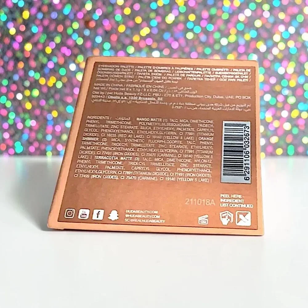 Huda Beauty TOPAZ Obsessions Eyeshadow Palette Brand New IN BOX